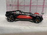 Black Med-Evil C34 Hot Wheels Diecast Car
