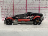 Black Med-Evil C34 Hot Wheels Diecast Car