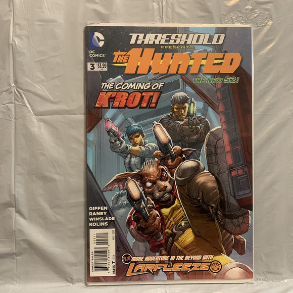 #3 Threshold Presents The Hunted The Coming of K'Rot DC Comics AK 7311
