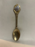 White Cream Rock Gem Souvenir Spoon