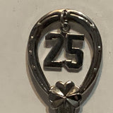 Happy 25th Anniversary Collectable Souvenir Spoon CI