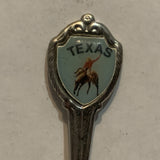 Texas Rodeo The Lone Star State Collectable Souvenir Spoon ET