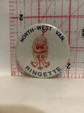 North West Vancouver Ringette Button Pinback