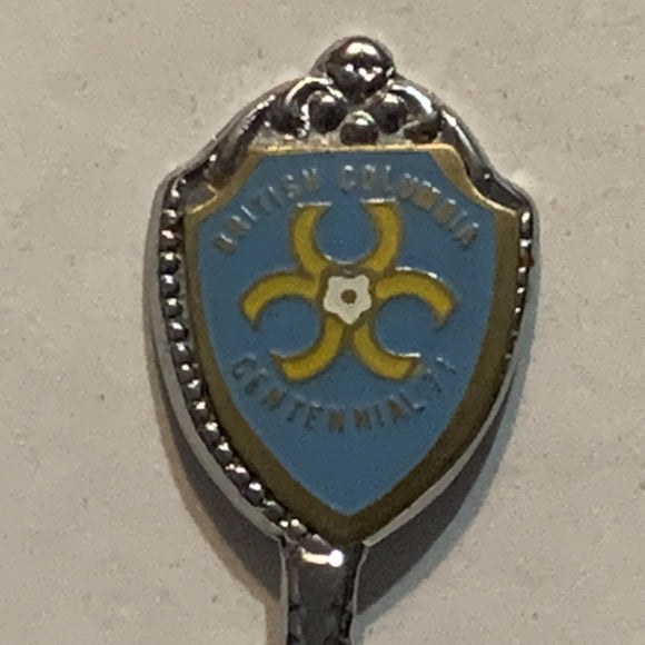 Revelstoke British Columbia Centennial Collectable Souvenir Spoon CI