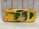 Yellow Ferrari Testarossa Summer Marz Diecast Car