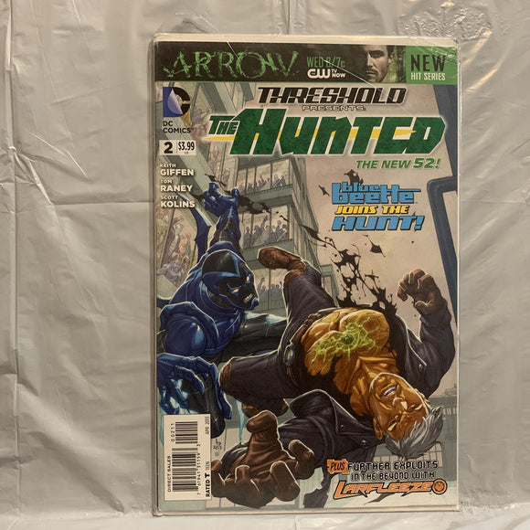 #2 The Hunted Threshold Blue Beetle Joins The Hunt DC Comics AK 7319
