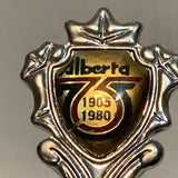 Juniper Lodge Alberta 75th 1905 1980 Collectable Souvenir Spoon CI