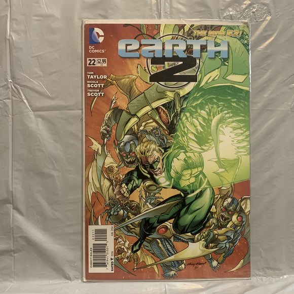 #22 Earth 2 DC Comics AK 7320