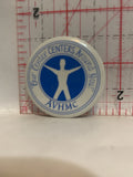 Our Center Centers Around You AVHMC Button Pinback