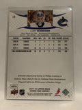 #18 Cory Schneider Vancouver Canucks 2011-12 Upper Deck Series One Hockey Card