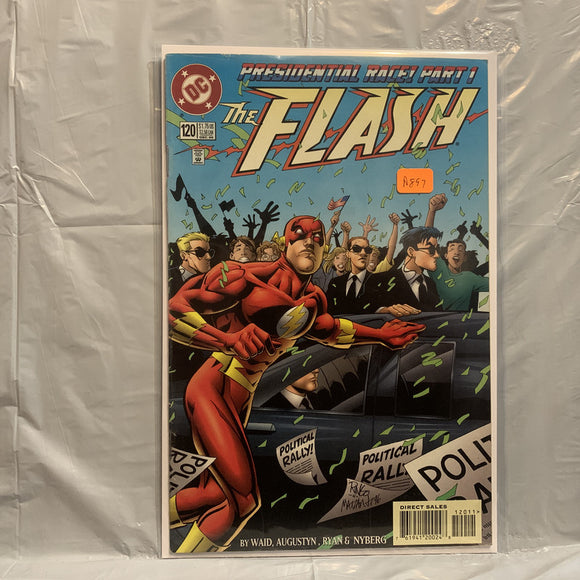 #120 The Flash Presidental Race Part 1 DC Comics AK 7326