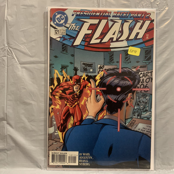 #121 The flash Presidental Race Part 2 DC Comics AK 7327