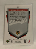 #64 Rene Bourque Chicago Blackhawks 2006-07 Upper Deck MVP Hockey Card