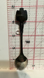 Leicester England Crest Emblem Souvenir Spoon