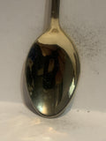 White Flower Souvenir Spoon