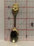 White Flower Souvenir Spoon