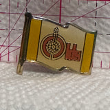 Olds Alberta Town Flag  Lapel Pin