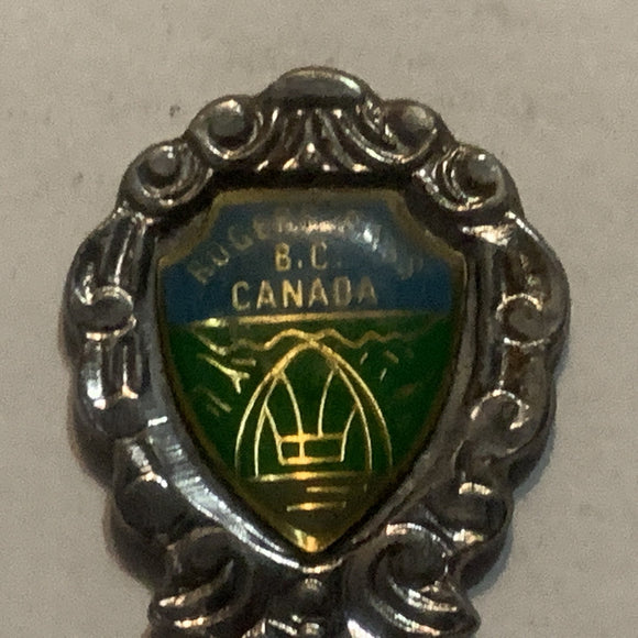 Roger's Pass BC Canada British Columbia Collectable Souvenir Spoon ET