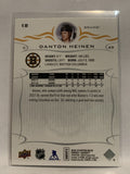 #18 Danton Heinen Boston Bruins 2018-19 Upper Deck Series One Hockey Card