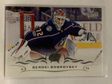 #52 Sergei Bobrovsky Columbus Blue Jackets 2018-19 Upper Deck Series One Hockey Card