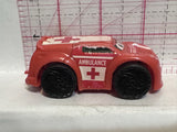 Red Ambulance Character Unbranded Diecast Car