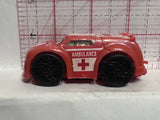 Red Ambulance Character Unbranded Diecast Car