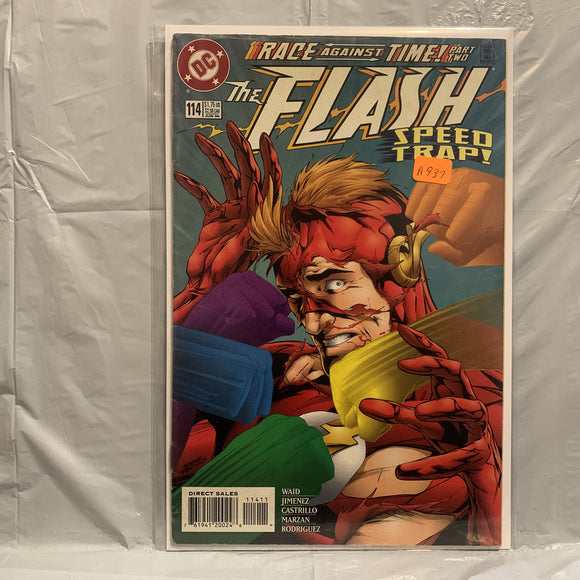 #114 The Flash Speed Trap Race Against Time Part 2 DC Comics AK 7345