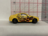 Yellow Tiger Racer Unbranded Loose Diecast Car 1/64 IO