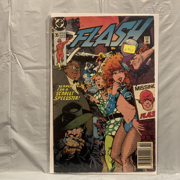 #35 Flash Search for a Scarlet Speedster DC Comics AK 7349