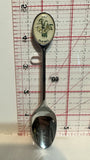 Quebec Lily Flower Souvenir Spoon