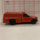 Red Fire Department Utility Truck Maisto Diecast Cars CI