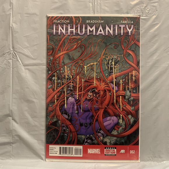 #002 Inhumanity Marvel Comics AK 7352