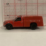 Red Fire Department Utility Truck Maisto Diecast Cars CI
