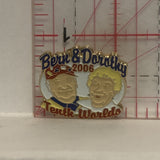 Bern & Dorothy 2006 Tenth Worlds Lapel Hat Pin