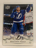 #163 Brayden Point Tampa Bay Lightning 2018-19 Upper Deck Series One Hockey Card
