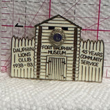 Fort Dauphin Lions Club 45 Years 1938 83  Lapel Pin