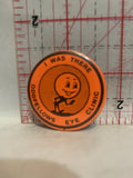 I was there Oddfellows Eye Clinic Logo Button Pinback