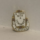 A Town with a Tomorrow Blackfalds Alberta Lapel Hat Pin
