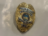 Police Officer Burlington NC Mini Badge Lapel Hat Pin