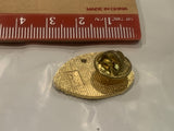 Police Officer Burlington NC Mini Badge Lapel Hat Pin