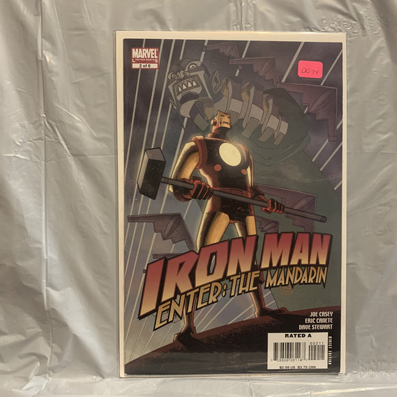 #2 of 6 Iron Man Enter The Mndarin Marvel Comics AL 7377