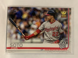 #213 Juan Soto All Star Rookie Washington Nationals 2019 Topps Series One Baseball Card