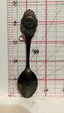 Cypress Hills Provincial Park Saskatchewan Beaver Souvenir Spoon