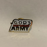 Gods Victorious Army Lapel Hat Pin
