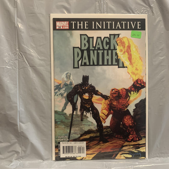 #28 Black Panther The Initiative Marvel Comics AL 7380