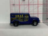 Blue Police SWAT 1996 Hot Wheels Loose Diecast Car 1/64 IP