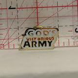 Gods Victorious Army Lapel Hat Pin
