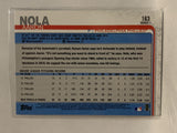 #163 Aaron Nola Philadelphia Phillies 2019 Topps Series One Baseball Card