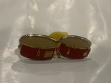 Pair of Drums Lapel Hat Pin