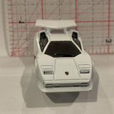 White  Lamborghini Countach ©2004 Hot Wheels Diecast Cars CI